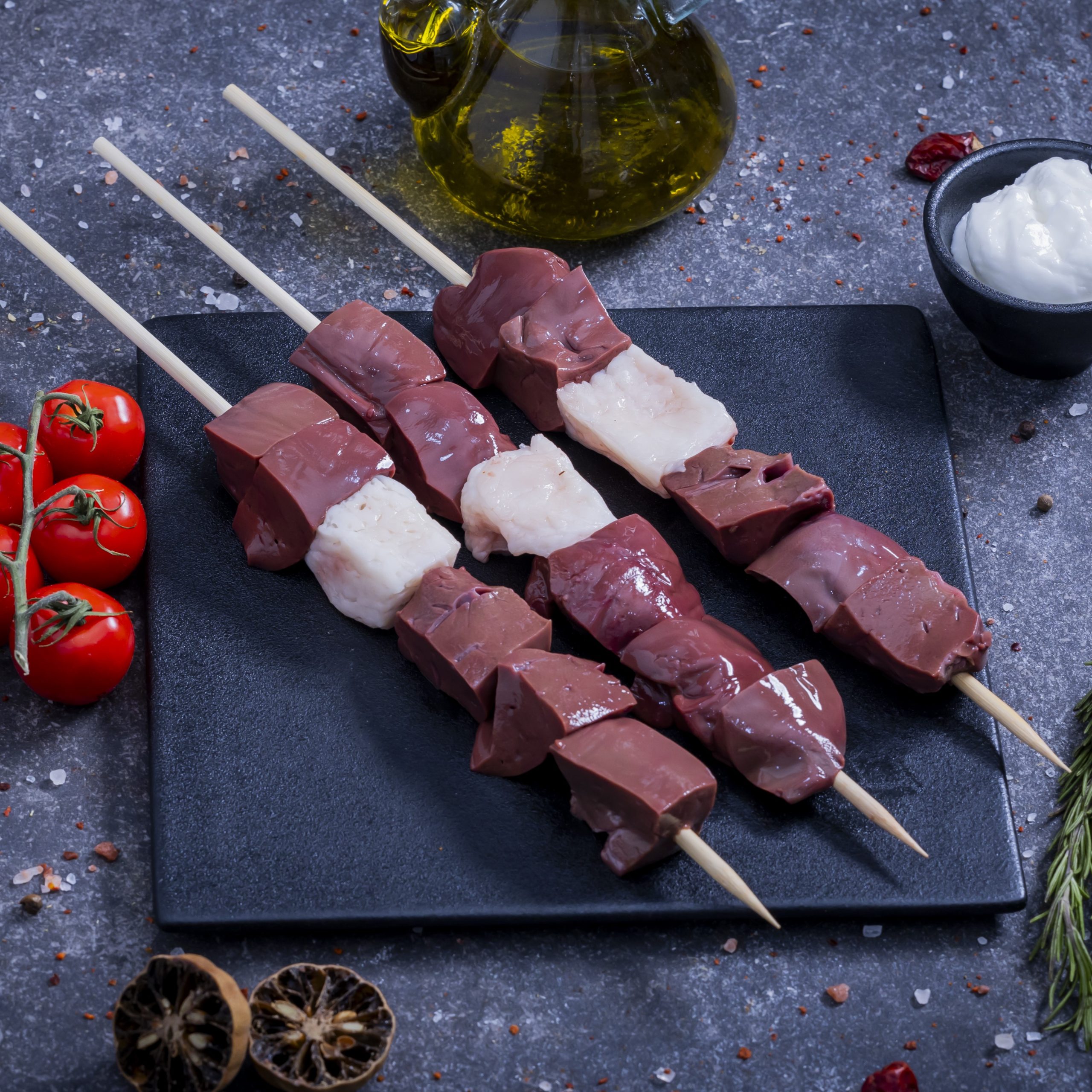 Lamb Liver Skewers - 
