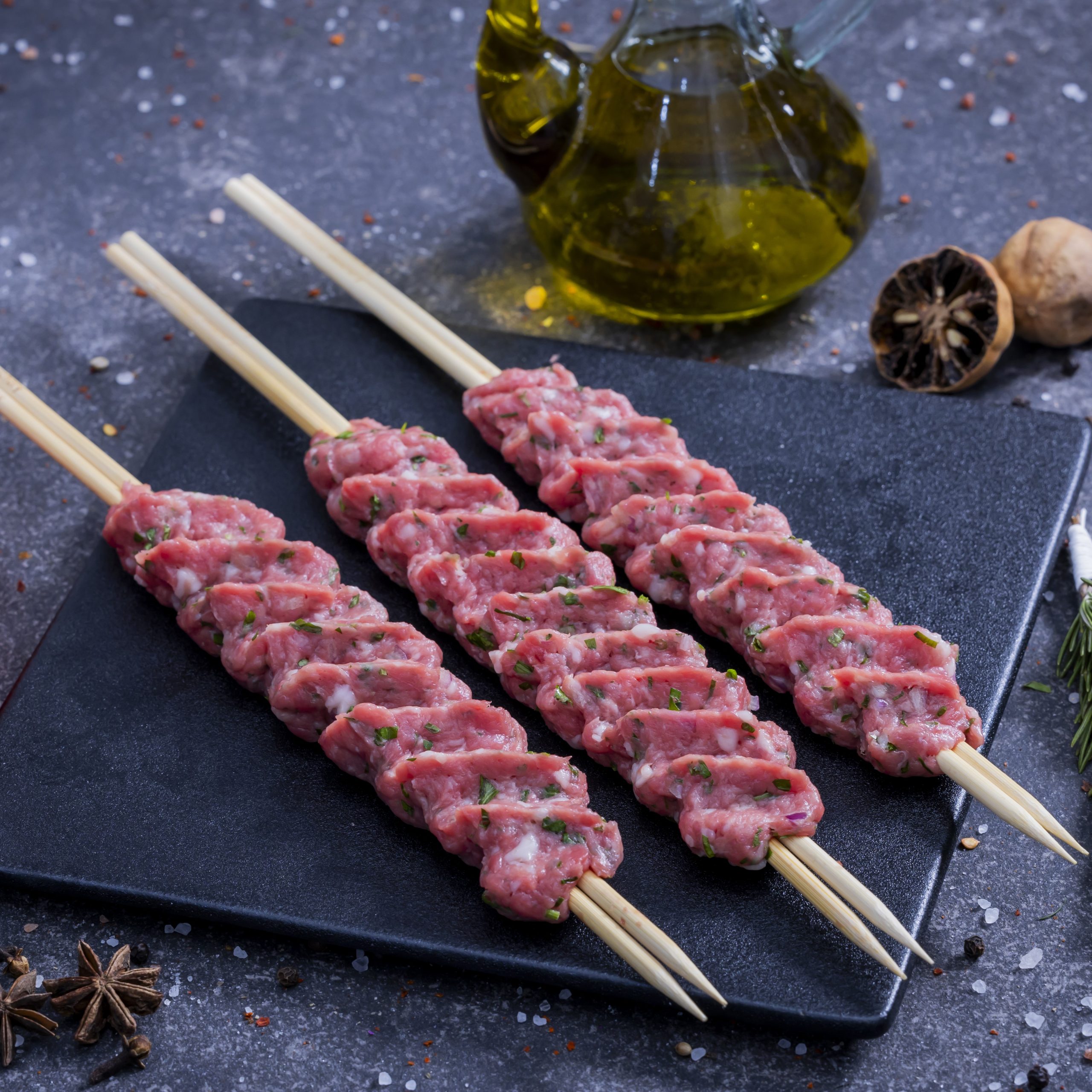 Beef Kofta Skewers - 