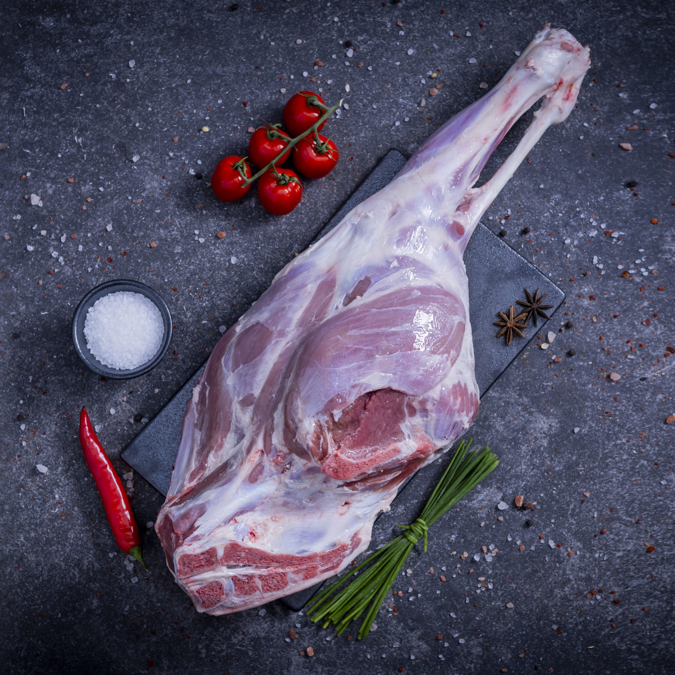 Syrian Lamb Leg B/N