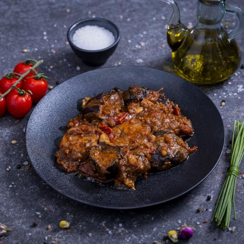 مسقعة باذنجان بارد