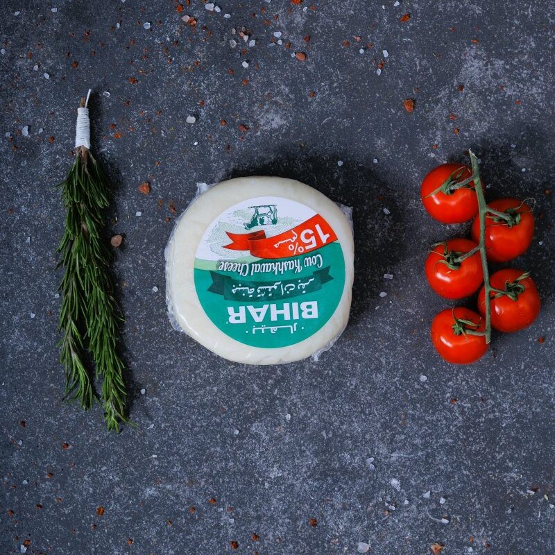 Bihar low-fat kashkaval cheese round wheel - Lebanese dairy at The Meat Master Butchery