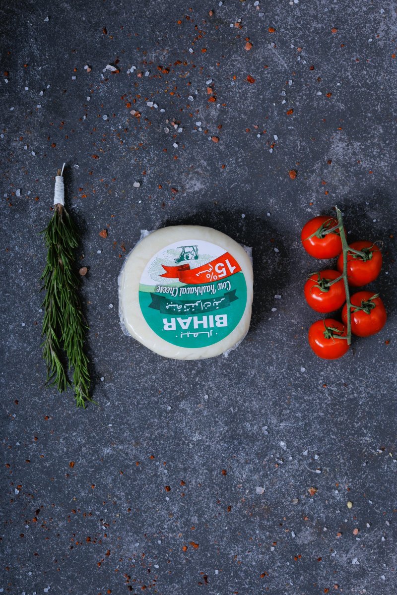 Bihar low-fat kashkaval cheese round wheel - Lebanese dairy at The Meat Master Butchery