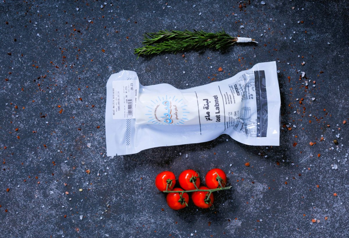 Goat labneh vacuum pack - fresh goat dairy products at The Meat Master Butchery