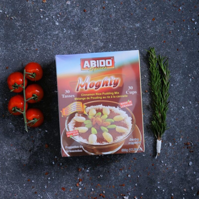 Abido Moghly cinnamon rice pudding mix box - Lebanese sweets at The Meat Master Butchery