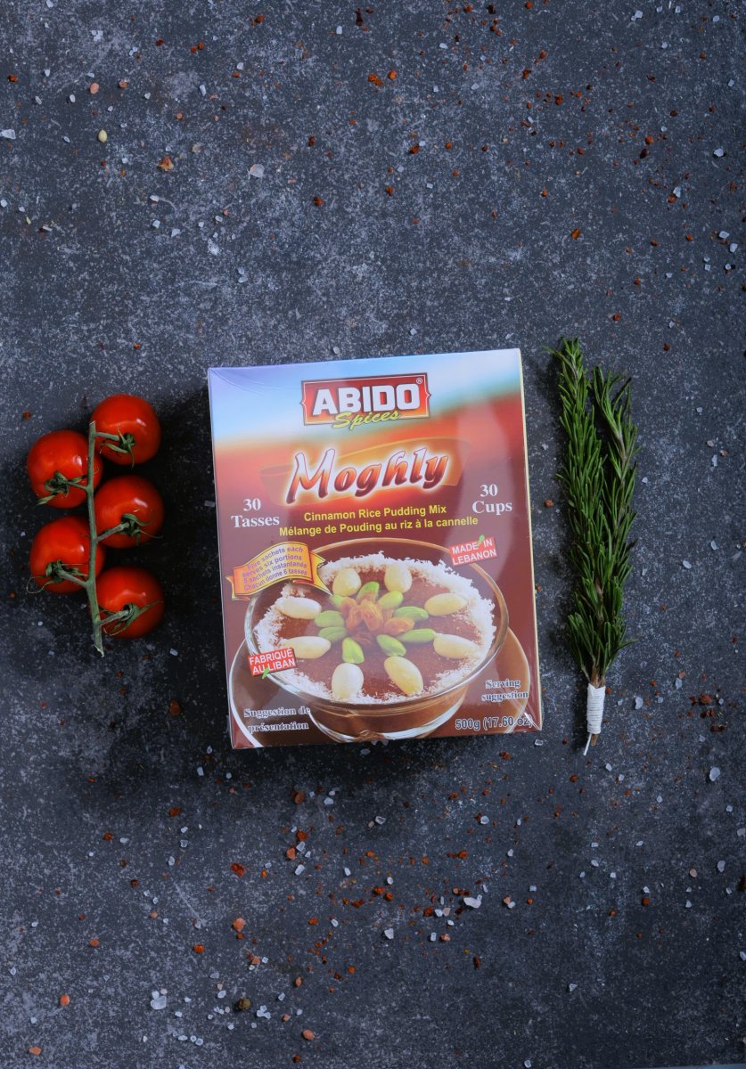 Abido Moghly cinnamon rice pudding mix box - Lebanese sweets at The Meat Master Butchery