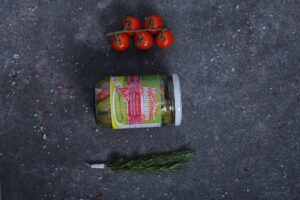Mechaalany mixed pickles jar with cucumber and chilli - deli condiments at The Meat Master Butchery
