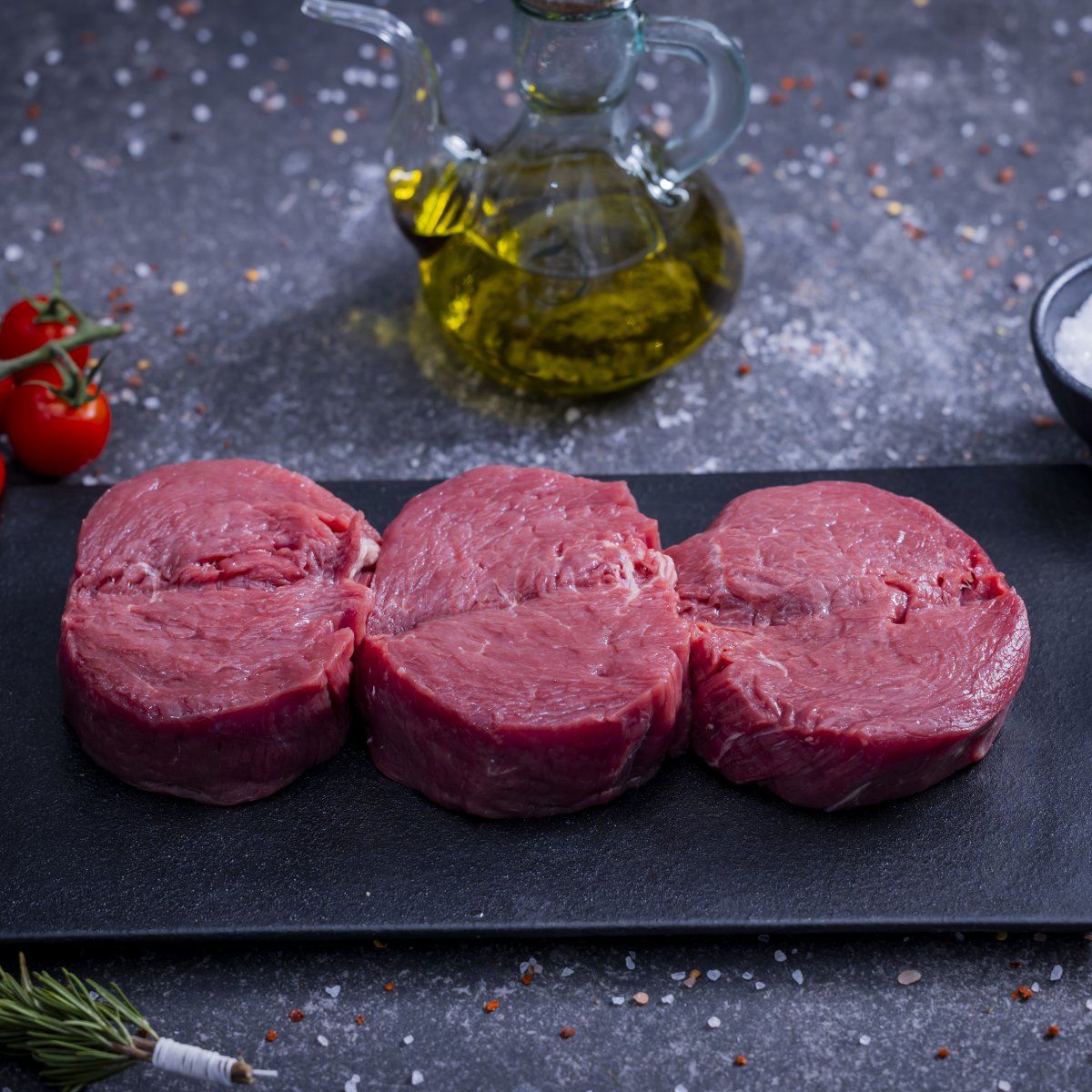 Beef Tenderloin Steak Marinated