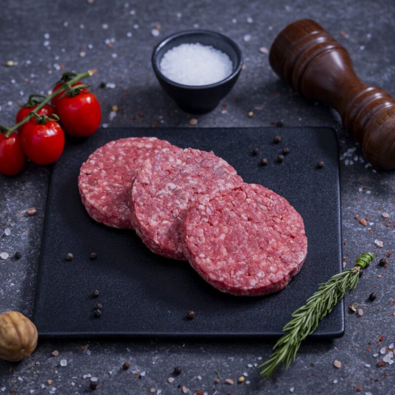 Burger Angus - fresh from The Meat Master Butchery