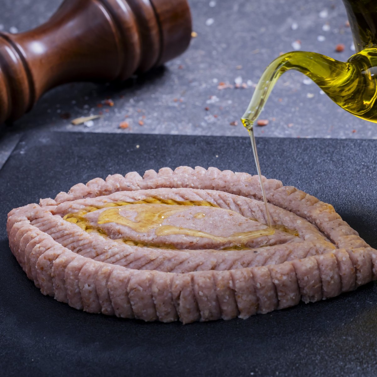 Kibbe Nayah - fresh from The Meat Master Butchery
